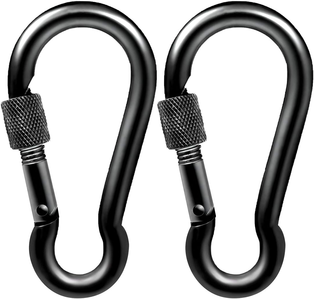 316 Stainless Screw-Lock Heavy-Duty Climbing Carabiner