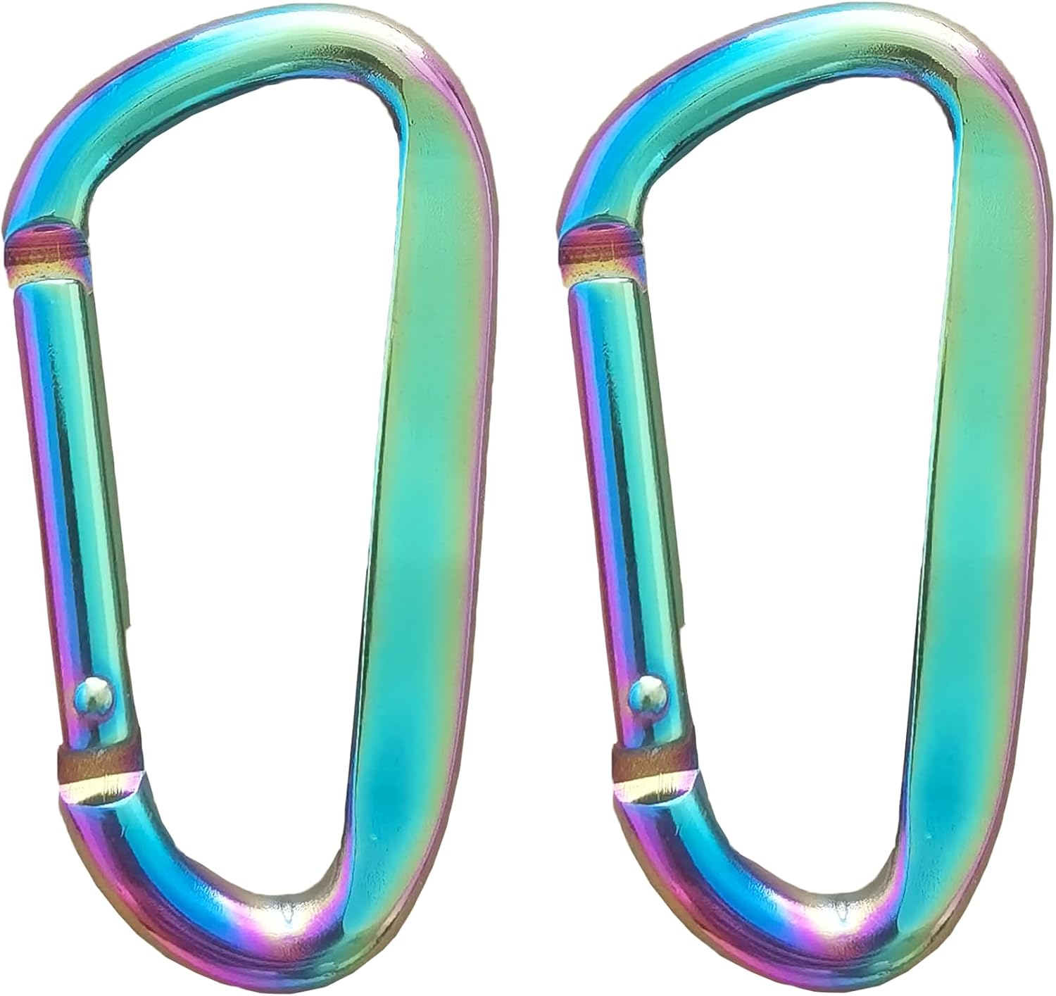 3-Inch Aluminium Alloy Climbing Carabiner Keychain